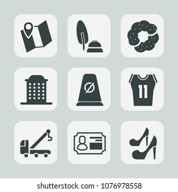 Premium set of fill icons. Such as white, calligraphy, fountain, cake, gps, travel, game, house, female, dessert, identity, basketball, map, ink, architecture, doughnut, beauty, background, pin, pen