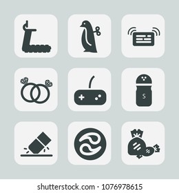 Premium set of fill icons. Such as erase, white, japan, engagement, fitness, spice, romance, kamon, child, seasoning, web, salt, gym, diamond, children, sweet, internet, exercise, wedding, pepper, toy