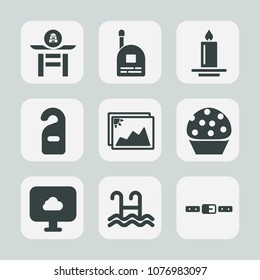 Premium set of fill icons. Such as drum, communication, dessert, japanese, young, sweet, frame, label, culture, kid, toy, cute, decoration, motel, talkie, food, cloud, pool, fun, candle, walkie, wax