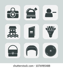 Premium set of fill icons. Such as ship, web, care, pictogram, telescope, astronomy, fashion, clean, belt, space, boat, worker, flower, helmet, delete, toothbrush, toothpaste, disc, brochure, health