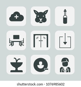Premium set of fill icons. Such as cute, office, download, medicine, man, business, add, account, dental, water, architecture, medical, boy, technology, entrance, desk, user, remove, laboratory, happy