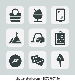 Premium set of fill icons. Such as success, street, white, traffic, food, icecream, north, city, vacuum, gambling, background, casino, domestic, summer, element, fashion, housework, object, billboard