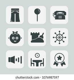 Premium set of fill icons. Such as first, food, elegant, pants, sand, place, black, female, map, telephone, winner, family, model, sound, nautical, web, achievement, drop, kid, volume, pin, fashion