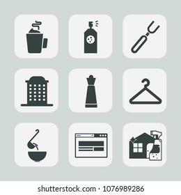 Premium set of fill icons. Such as chess, soup, urban, king, hot, fork, architecture, fashion, clothing, strategy, cleaner, knight, pawn, coffee, restaurant, hanger, cup, beverage, bank, espresso, tea