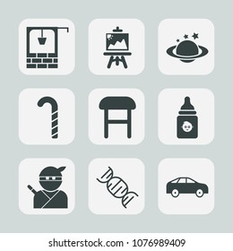 Premium set of fill icons. Such as direction, color, move, wooden, paint, bottle, well, antique, art, artist, old, highway, nutrition, painter, planet, milk, stone, bucket, ninja, plastic, bus, brush