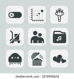 Premium set of fill icons. Such as turn, energy, wine, person, people, food, electric, shipping, romance, valentine, space, information, drink, monster, electricity, graph, alien, human, alcohol, data