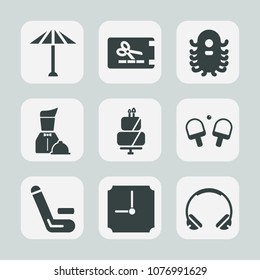 Premium set of fill icons. Such as technology, alien, japanese, space, waiter, championship, paper, pie, discount, sport, japan, fiction, clock, sound, game, wagasa, hour, extraterrestrial, sweet, ufo