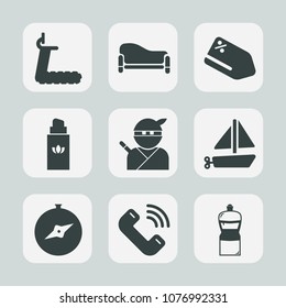 Premium set of fill icons. Such as tag, price, equipment, exercise, button, healthy, boat, map, leisure, sale, treadmill, beauty, sign, gym, couch, interior, japan, sofa, japanese, aroma, health, toy