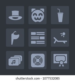 Premium set of fill icons. Such as hat, kitten, water, file, faucet, cap, fan, bathroom, air, object, hygiene, young, cold, chrome, animal, internet, sign, juice, girl, newspaper, summer, frame, news