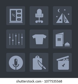 Premium set of fill icons. Such as voice, brochure, toy, wood, interior, furniture, office, kitchen, bear, restaurant, fashion, sound, storage, summer, room, business, travel, outdoor, chair, book