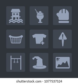 Premium set of fill icons. Such as sweet, clothes, scarf, cream, exclamation, vessel, danger, athlete, sign, exercise, ice, mittens, strawberry, cold, vanilla, dessert, food, frame, houseboat, image