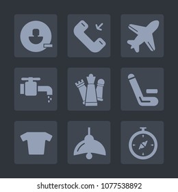 Premium set of fill icons. Such as delete, remove, account, competitive, king, profile, airplane, chess, strategy, message, clothing, phone, game, mobile, outgoing, tap, match, piece, light, bathroom