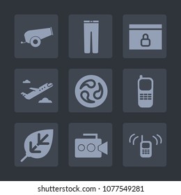 Premium set of fill icons. Such as war, battle, old, natural, departure, call, artillery, ringing, internet, handle, cannon, tree, men, camera, lock, plant, film, weapon, travel, equipment, gun, mon