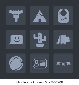 Premium set of fill icons. Such as adventure, desert, play, cactus, ball, hot, identity, camp, baby, happy, pasta, id, hotdog, holiday, eat, green, flag, background, meal, fast, leisure, sausage, face