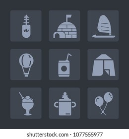 Premium set of fill icons. Such as birthday, decoration, nutrition, fashion, sweet, sport, arctic, ocean, winter, eyelash, beverage, girl, extreme, parachute, black, milk, drink, makeup, ice, bottle
