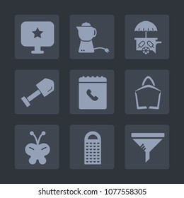 Premium set of fill icons. Such as grater, white, kitchen, web, clean, equipment, tool, sale, star, truck, cheese, breakfast, beverage, teapot, food, service, ice, tea, cooking, construction, summer, 