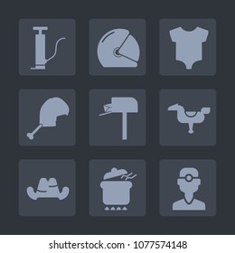 Premium set of fill icons. Such as oil, clinic, hat, kid, speed, sport, dental, play, dinner, motor, motorbike, cap, mailbox, baby, gasoline, bird, motorcycle, dentist, helmet, fashion, horse, meat
