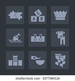 Premium set of fill icons. Such as dinner, jewelry, safety, sign, hotel, clothes, nature, queen, alphabet, food, vacation, kingdom, laboratory, reading, blossom, education, bed, drink, royal, element