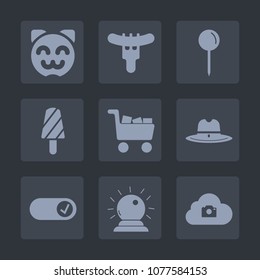 Premium set of fill icons. Such as cute, asian, web, ice, meat, hot, texas, commerce, sign, kitty, drop, pet, happy, pin, west, girl, , cart, sausage, magic, hat, eat, lunch, animal, map, cold, dinner