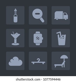 Premium set of fill icons. Such as science, cloakroom, juice, service, medical, hanger, glass, fashion, lemon, delivery, ice, cocktail, laboratory, sunbed, technology, party, tool, minimal, tooth, bar