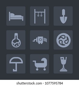 Premium set of fill icons. Such as training, fitness, medical, bedroom, athlete, cheese, japanese, technology, dental, kitchen, equipment, house, tool, bed, body, room, japan, place, gardening, lab