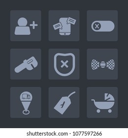 Premium set of fill icons. Such as spanner, chat, person, energy, add, turn, control, communication, fashion, location, user, electricity, deactivate, hammer, electrical, security, work, message, tie