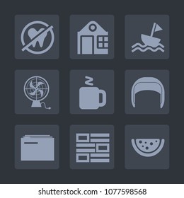 Premium set of fill icons. Such as food, belt, building, tooth, care, white, architecture, hot, business, city, nautical, cup, sailboat, sea, news, newspaper, hygiene, yacht, drink, concept, dentist