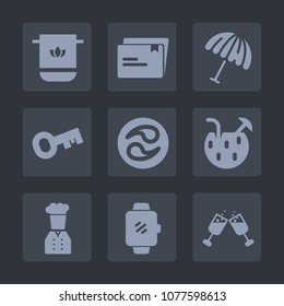 Premium set of fill icons. Such as rain, paper, summer, red, sign, technology, juice, gadget, key, white, weather, protection, cotton, watch, house, umbrella, cocktail, textile, drink, alcohol, open