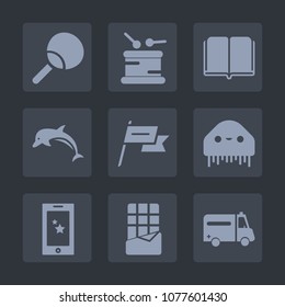 Premium set of fill icons. Such as literature, food, country, mobile, musical, ambulance, book, animal, leisure, wildlife, dolphin, ocean, ping, bar, medical, racket, textbook, phone, ufo, patriotism