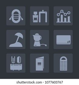 Premium set of fill icons. Such as paper, book, medical, restaurant, health, machine, profit, trend, school, brochure, hot, drink, finance, chalk, blank, trendline, cooking, business, chart, scanner