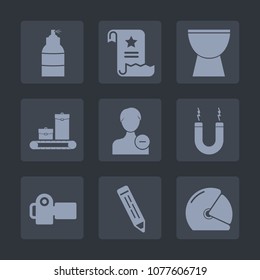 Premium set of fill icons. Such as business, helmet, office, art, concert, bag, luggage, delete, travel, file, motorcycle, paint, sound, pen, photography, contract, user, suitcase, sign, instrument