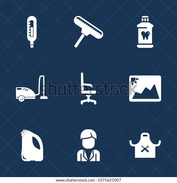 Premium Set Fill Icons Such Brush Stock Vector Royalty Free