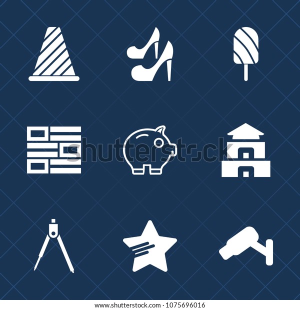 Premium set with fill icons. Such as economy, lady,\
security, engineering, instrument, news, finance, star, high,\
summer, dessert, fashion, elegance, traffic, transportation, asia,\
safety, travel, ice