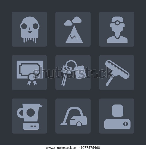 Premium set of fill icons. Such as clinic, award,\
creature, alien, mountain, paint, food, medicine, monster,\
achievement, vehicle, mixer, cleaner, certificate,\
extraterrestrial, home, fiction,\
social