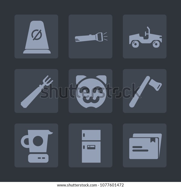 Premium set of fill icons. Such as paper,\
cat, energy, refrigerator, kitten, dinner, screwdriver, restaurant,\
document, bulb, construction, meal, automobile, asian, happy,\
mixer, file, background,\
axe