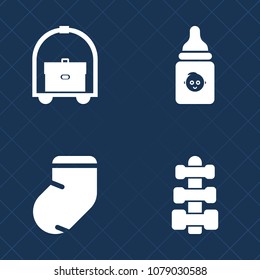 Premium set of fill vector icons. Such as socks on a wooden background, wooden background, shower, equipment, gray, white, service, child, winter, health, gray socks, room, care, tourism, vacation