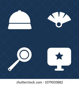 Premium set of fill vector icons. Such as helmet, culture, head, happy, asian, worker, construction, japanese, decoration, web, white, element, handle, utensil, beautiful, traditional, sign, dinner