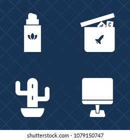 Premium set of fill vector icons. Such as technology, toy, teddy, tropical, cosmetic, glamour, bear, pc, green, car, laptop, child, product, nature, horse, luxury, romantic, cactus, perfume, smell