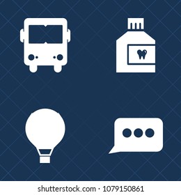Premium set of fill vector icons. Such as sport, fly, communication, jumper, liquid, high, bottle, dialog, extreme, dental, skydiving, transportation, healthy, clean, vehicle, road, skydive, transport