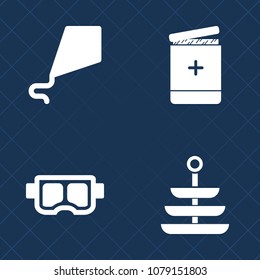 Premium set of fill vector icons. Such as care, childhood, lunch, goggles, summer, food, hospital, lifestyle, beach, wind, doctor, sky, dinner, joy, nurse, pharmacy, health, medical, drug, medicine