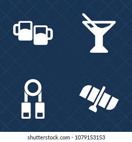 Premium set of fill vector icons. Such as bar, tropical, ice, pictogram, lager, person, froth, technology, juice, space, study, presentation, party, teacher, mug, pub, foam, cold, lecture, shuttle