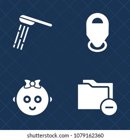 Premium set of fill vector icons. Such as business, web, shower, clean, data, boy, girl, health, water, hygiene, wet, pin, document, young, office, white, marker, location, little, bath, blue, cute