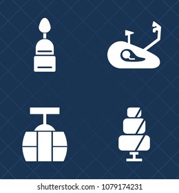 Premium set of fill vector icons. Such as bicycle, cafe, wheel, chocolate, transport, dessert, breakfast, doughnut, cupcake, tramway, muffin, tram, donut, bread, transportation, shop, healthy, sport