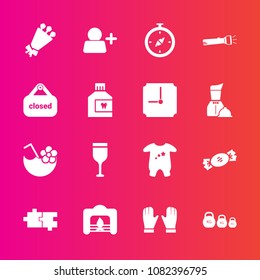 Premium set with fill vector icons. Such as kilogram, north, cocktail, drink, lollipop, baby, store, red, warm, beautiful, banner, floral, home, child, wine, food, flower, sweet, bouquet, hygiene, add