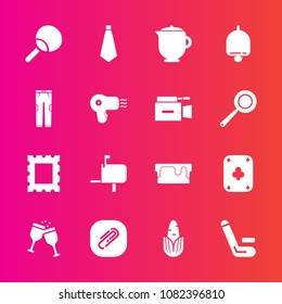 Premium set with fill vector icons. Such as game, border, cake, alcohol, competition, glass, fresh, breakfast, competitive, leisure, dessert, ping, frame, box, paper, poker, championship, tennis, play