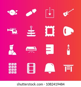Premium set with fill vector icons. Such as conditioner, japanese, conditioning, chocolate, film, fashion, notebook, technology, white, entertainment, web, paper, equipment, japan, bar, restaurant
