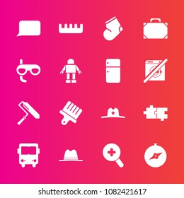 Premium set with fill vector icons. Such as drawing, west, speech, fashion, warm, transportation, transport, sheriff, bag, roll, beauty, texas, tool, talk, north, winter, cowboy, technology, clothes