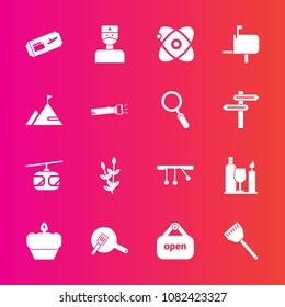 Premium set with fill vector icons. Such as white, dessert, wheat, sweet, star, space, drink, train, hospital, agriculture, food, pendulum, business, harvest, glass, ticket, cosmos, rail, doctor, mail
