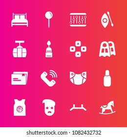 Premium set with fill vector icons. Such as cone, sport, team, call, button, sky, hipster, cute, style, graphic, basketball, kayaking, ball, care, water, infant, map, cable, kayak, phone, bowling, bed