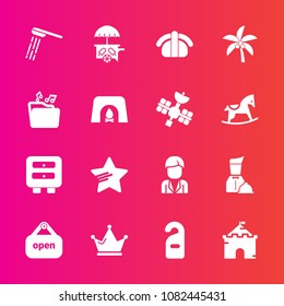 Premium set with fill vector icons. Such as water, bath, queen, salmon, restaurant, label, shop, man, architecture, vehicle, male, summer, sign, hygiene, cream, sushi, privacy, shower, bathroom, king